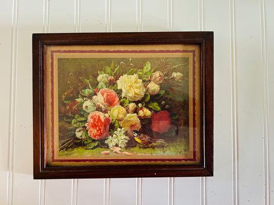Vintage Floral Picture