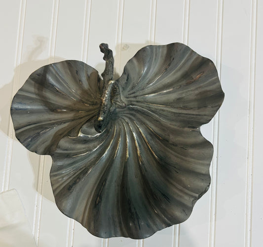 Scalloped Metal Tray