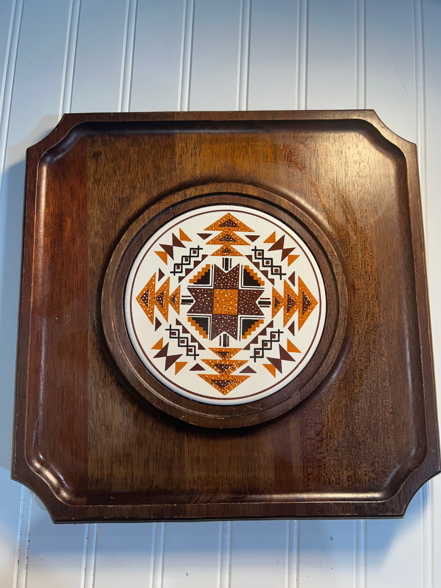 MCM Cheese Wooden Tray