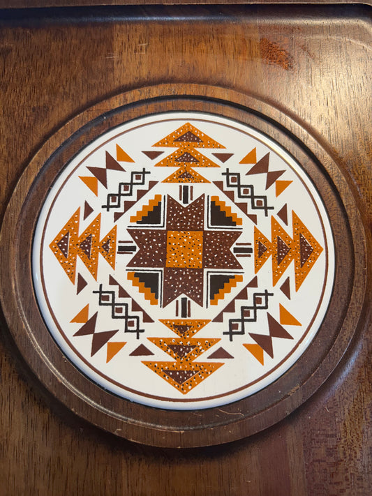 MCM Cheese Wooden Tray