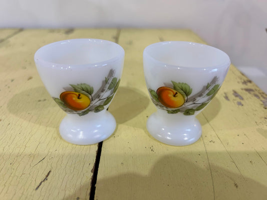 Milk Glass Egg Cups